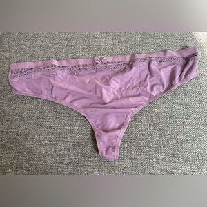 Cacique Women's Panty with Lace Trim